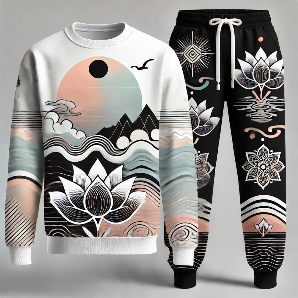 "Strength in Adversity" Custom Hoodie & Sweatpants Set